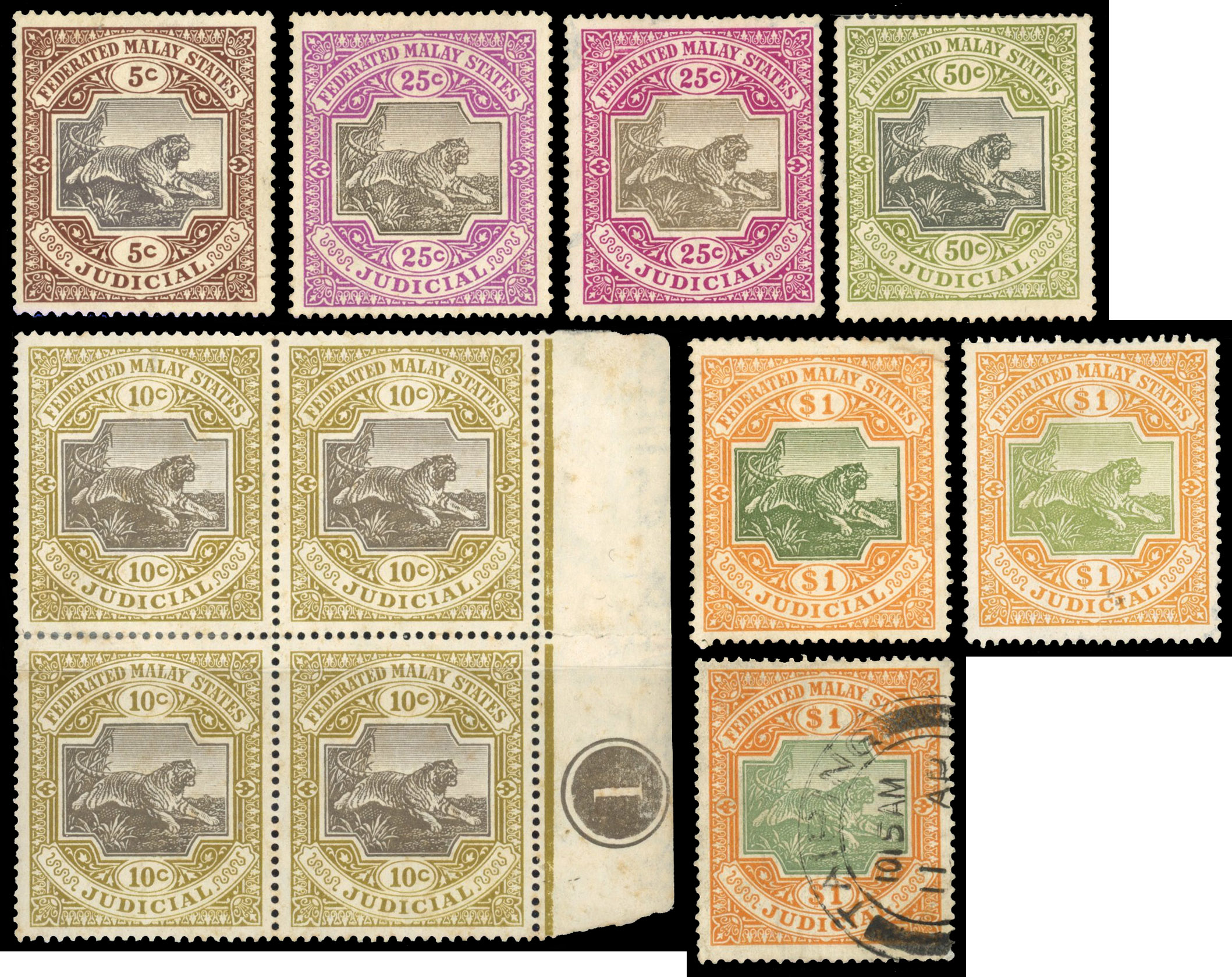 FMS Judicial 1922-31 Script watermark group