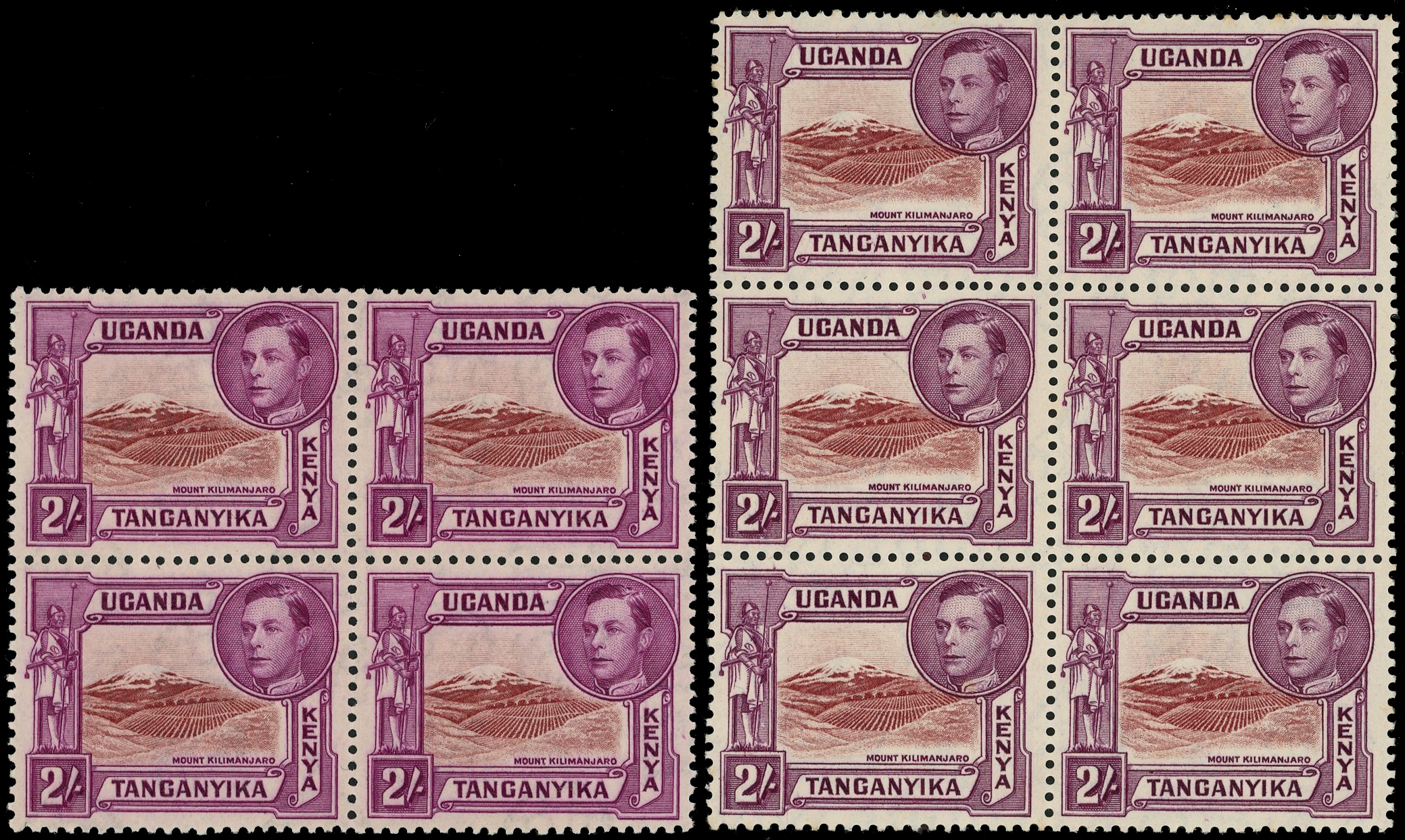 KUT SG 146 blocks mint