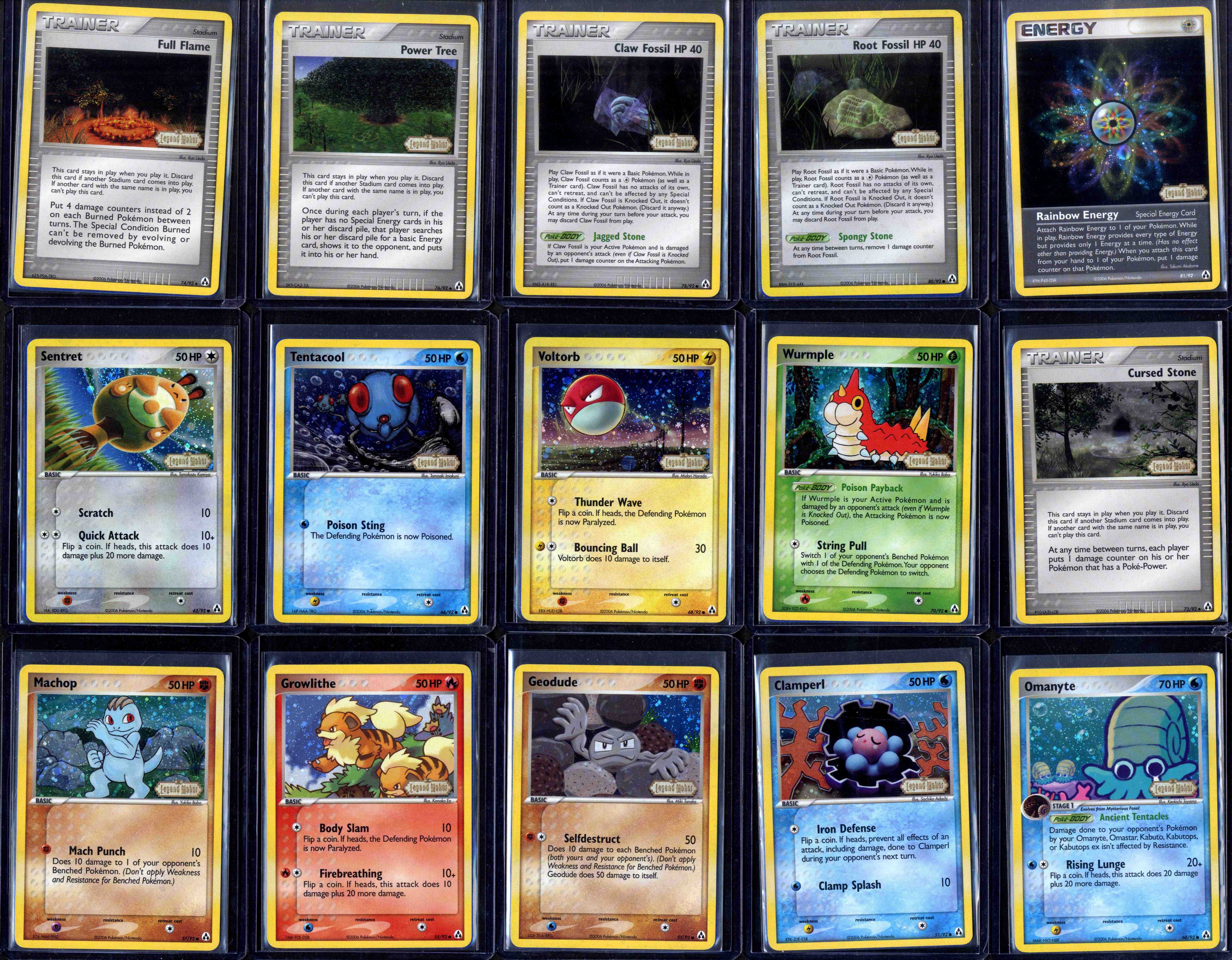 Pokémon TCG - EX Legend Maker Set 