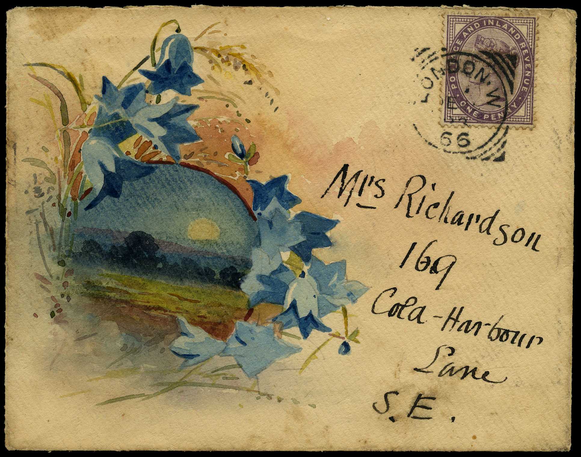 ILLUSTRATED ENVELOPE: 1893...