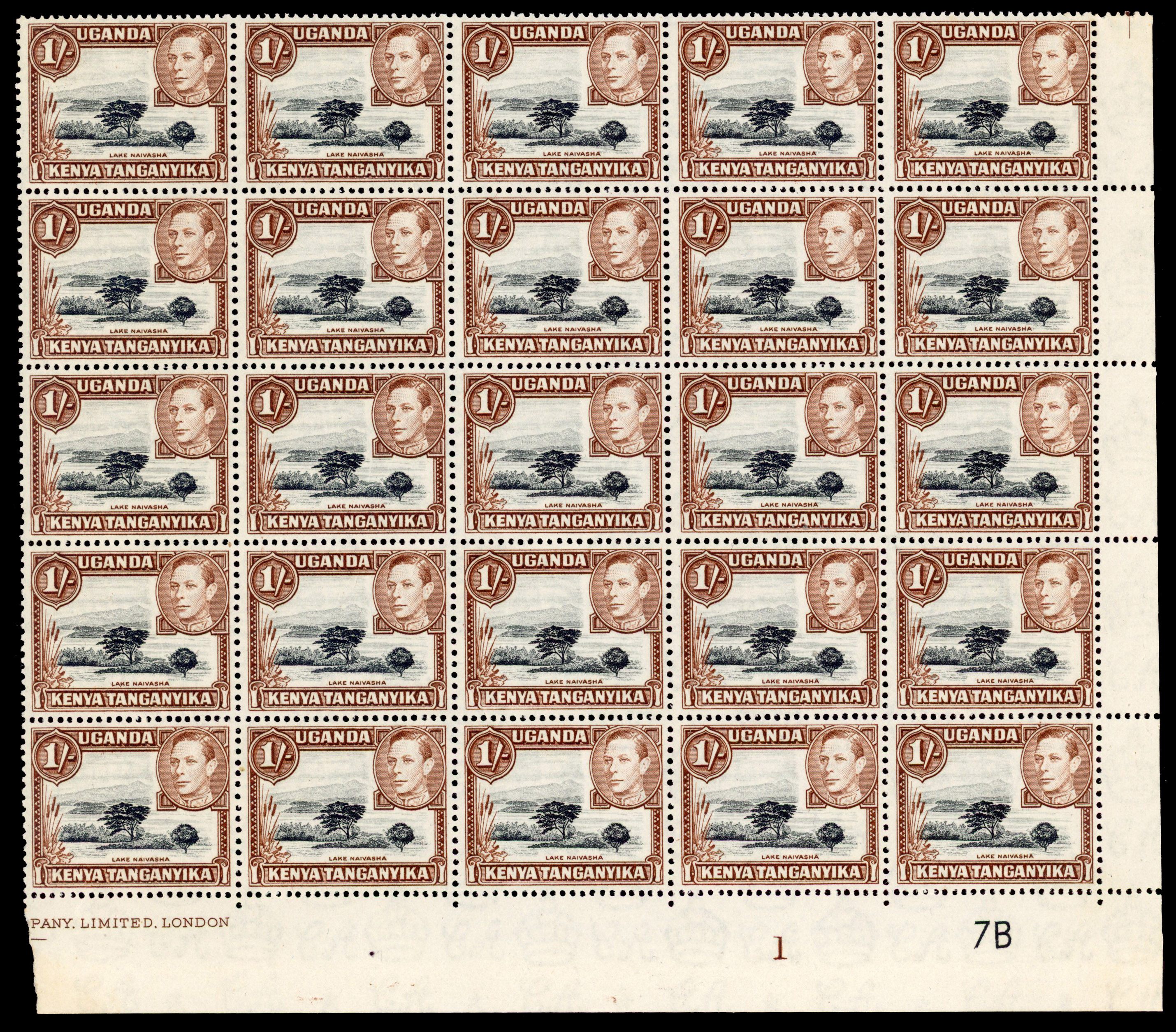 KUT SG 145a, ac block mint