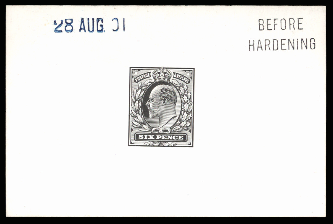 GB 1901 SG 245 6d Die Proof
