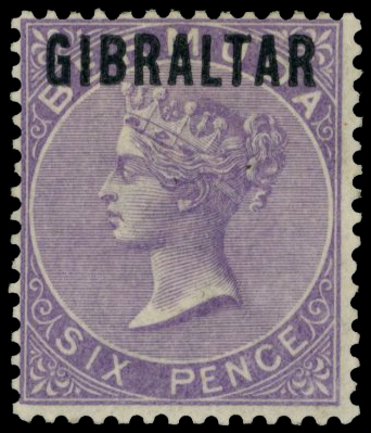 1886 6d deep lilac, fine o.g. SG...