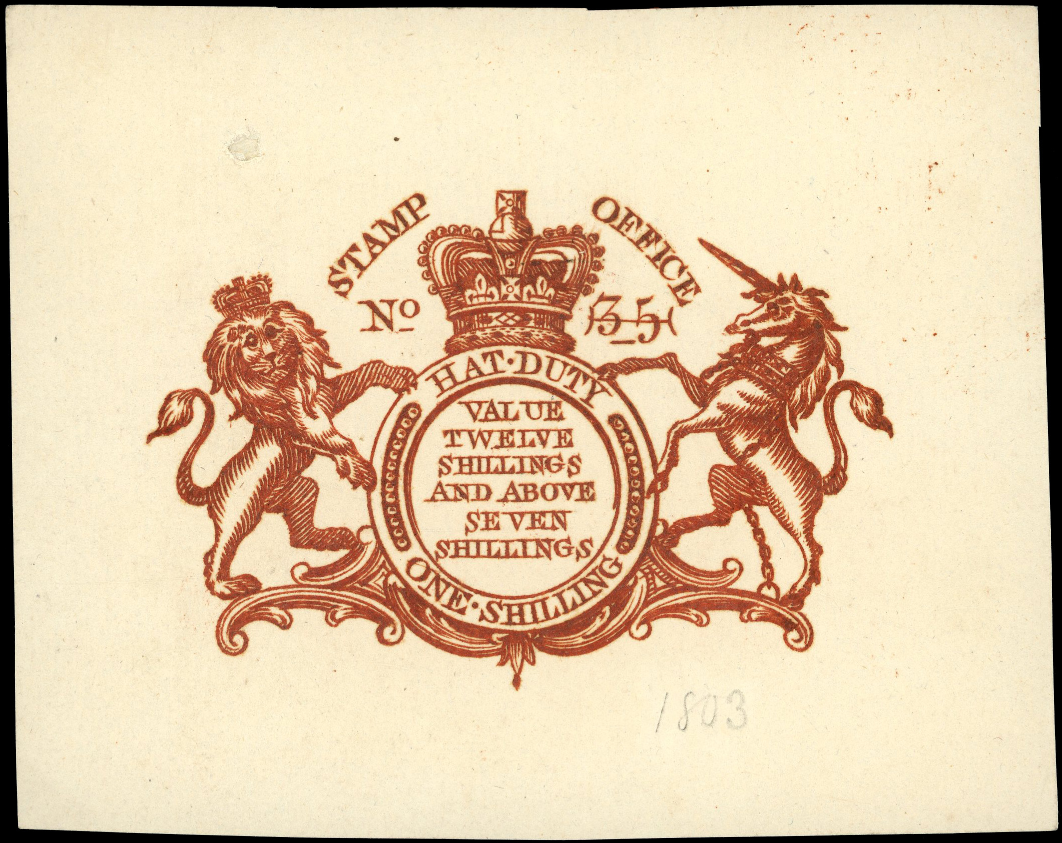 GB Hat Duty 1s chestnut