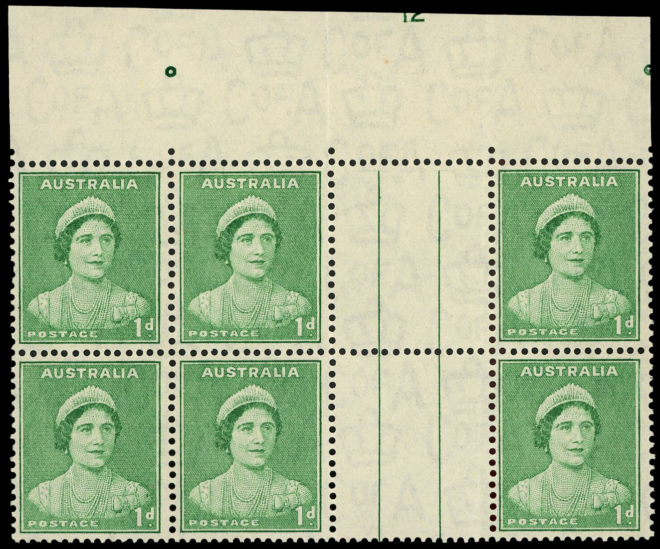 Australia SG 180 Plate 12 block mint