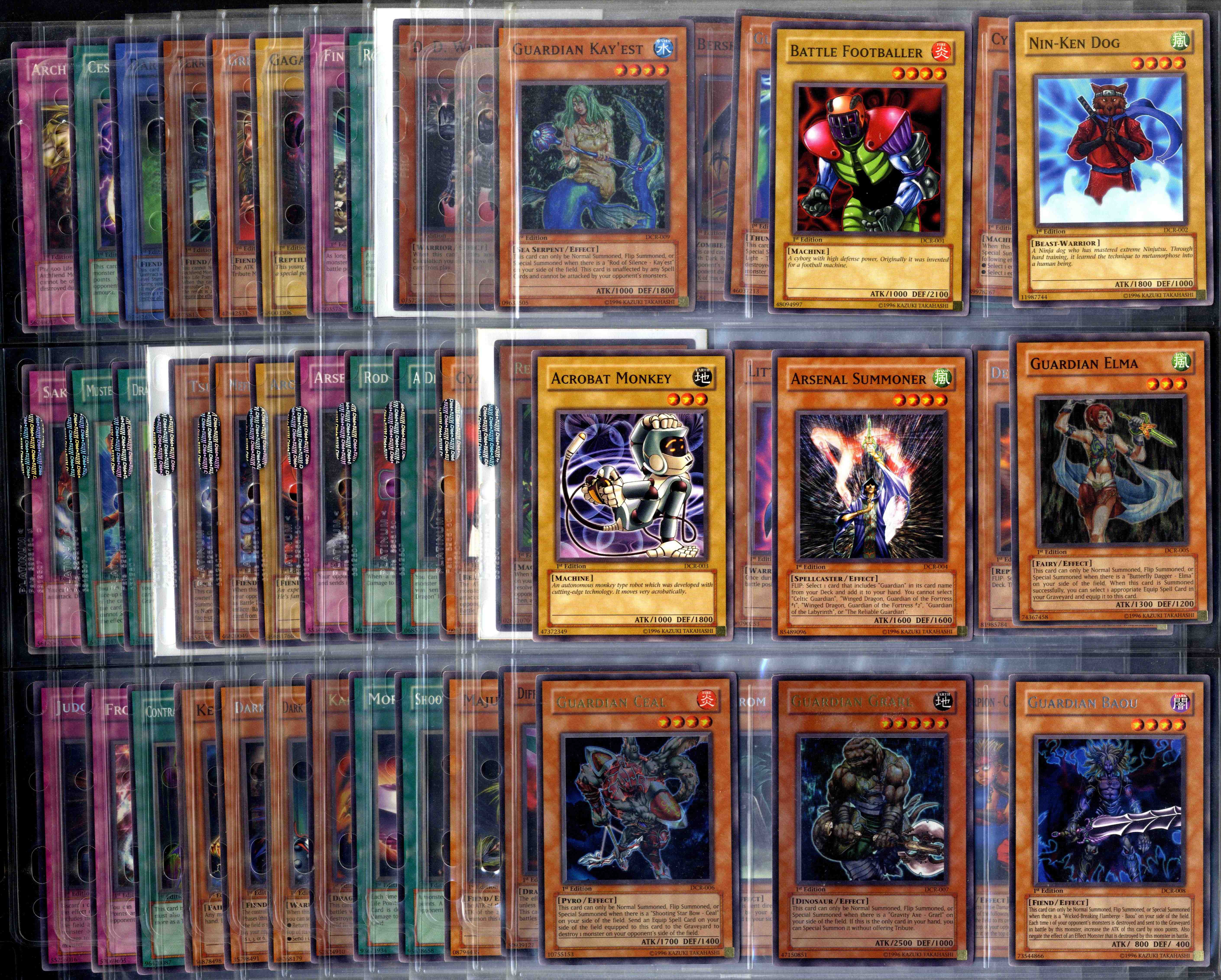 Yu-Gi-Oh! TCG - 1st Edition Dark Crisis Partially Complete Set. 