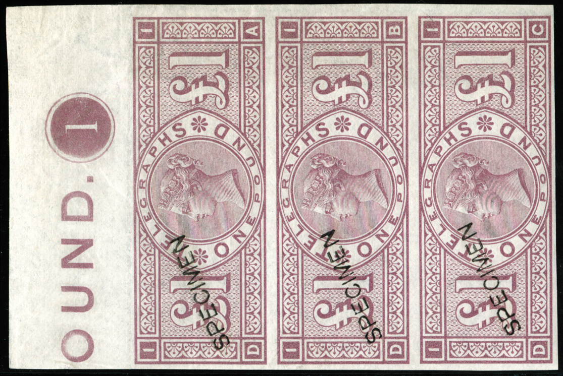 Great Britain 1877 (TELEGRAPHS) SGT17var