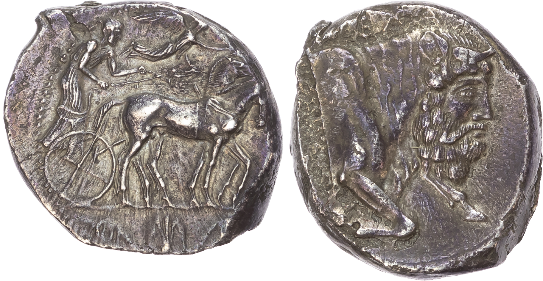 Sicily, Gela (c. 450-440 BC) AR Tetradrachm, 16.68g. 