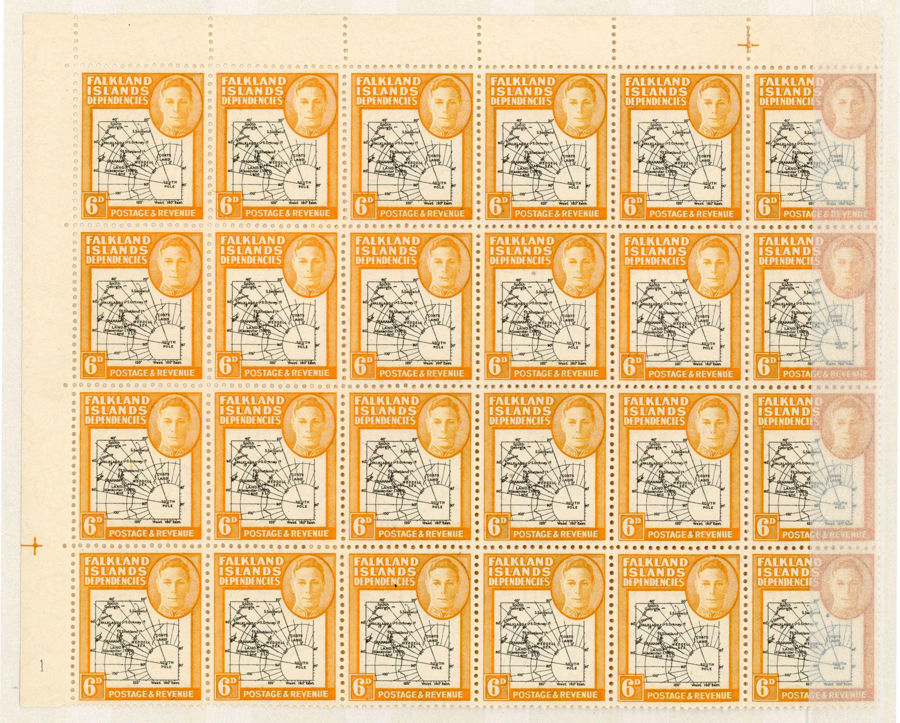 FID SG G6aa, b, d block mint