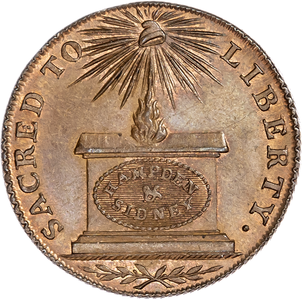 London, Political Series, Lutwyche’s Earl Stanhope Halfpenny undated