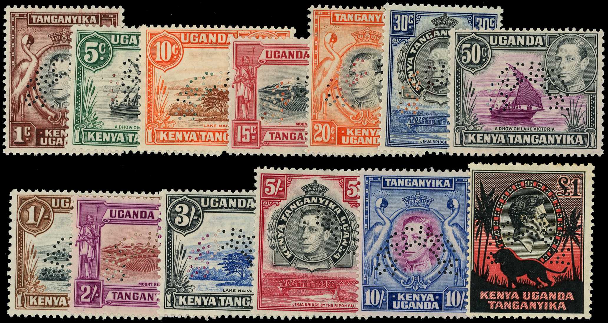 KUT SG 131s-150s Specimens