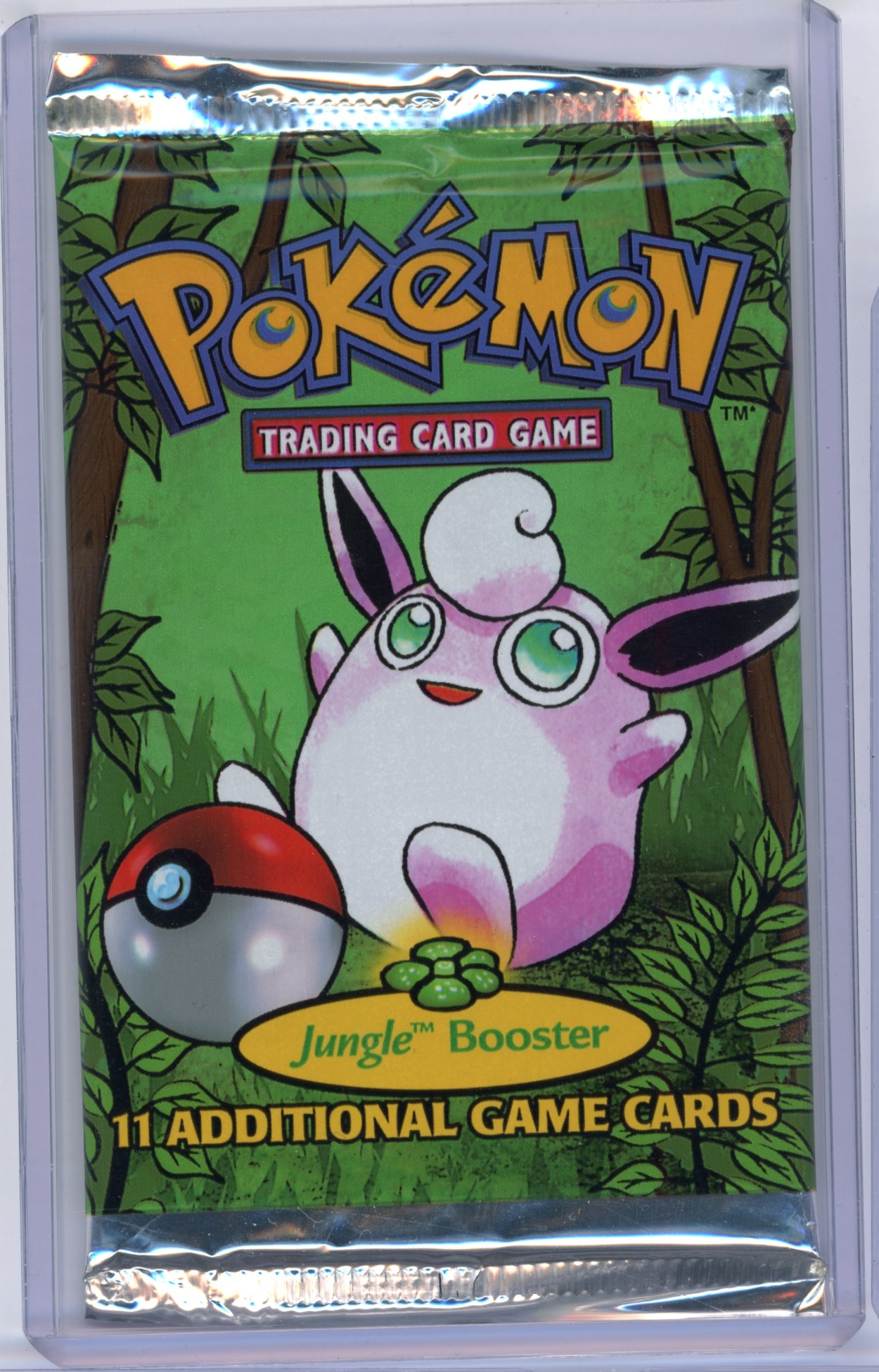 Jungle (1999) Sealed Booster Pack - Wigglytuff Artwork (20.57g)
