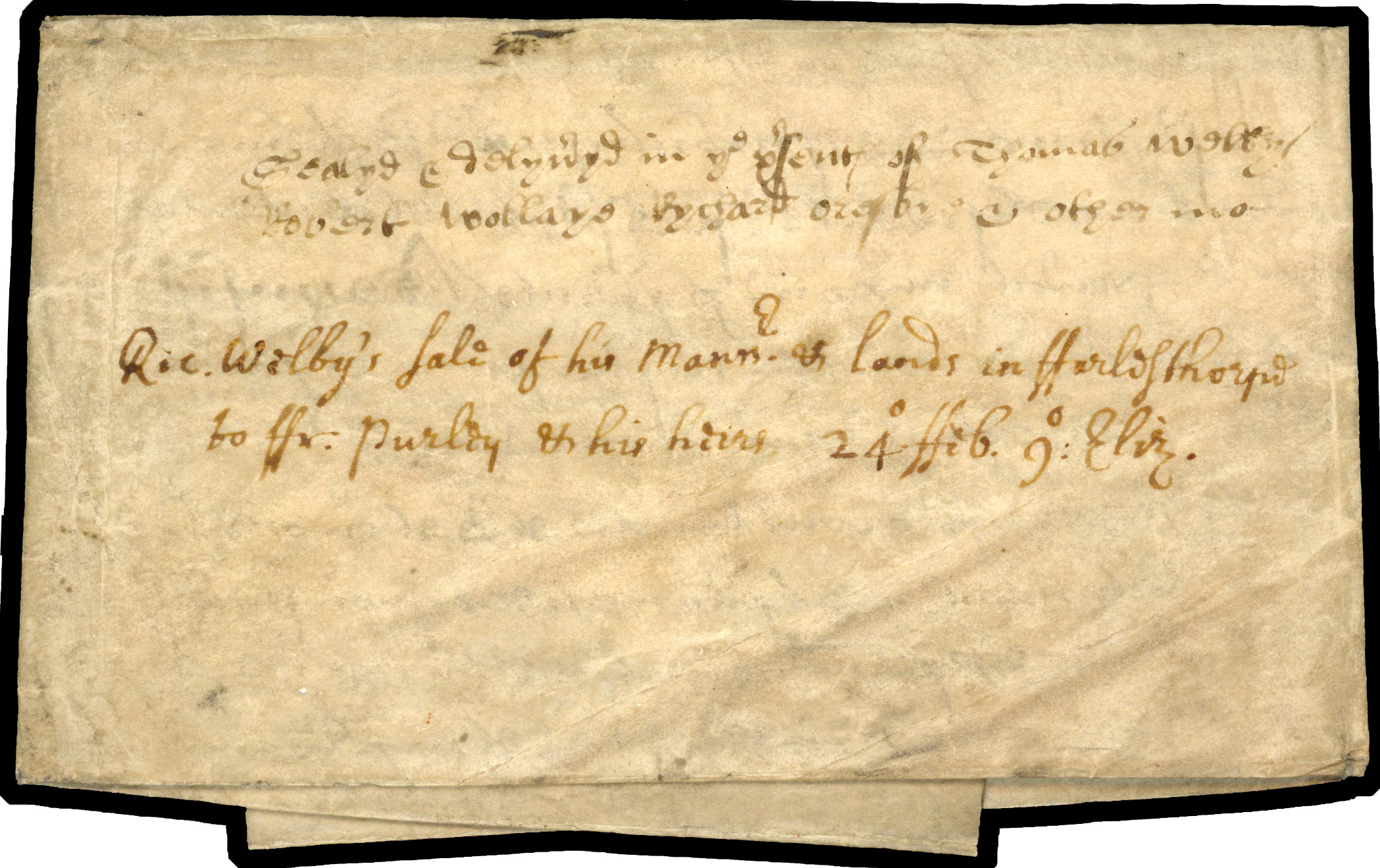 1690 entire letter (slightly reduced) from London