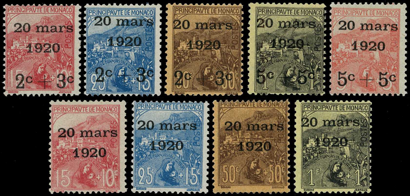 1920 Marriage of Princess Charlotte set of...