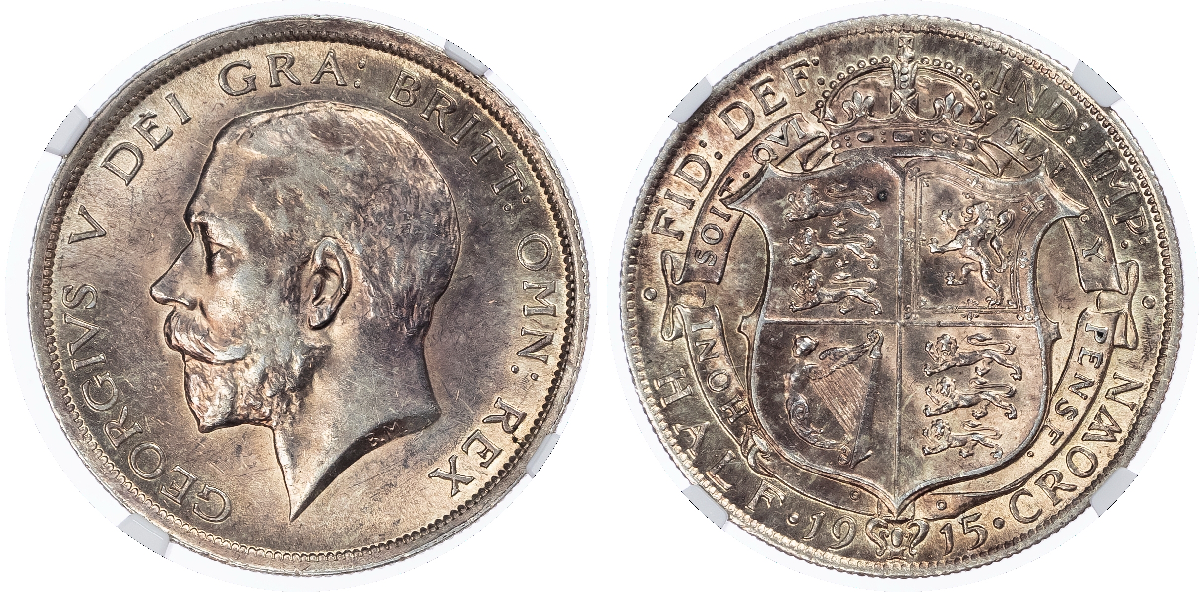 Great Britain. George V AR Halfcrown. 1915. 