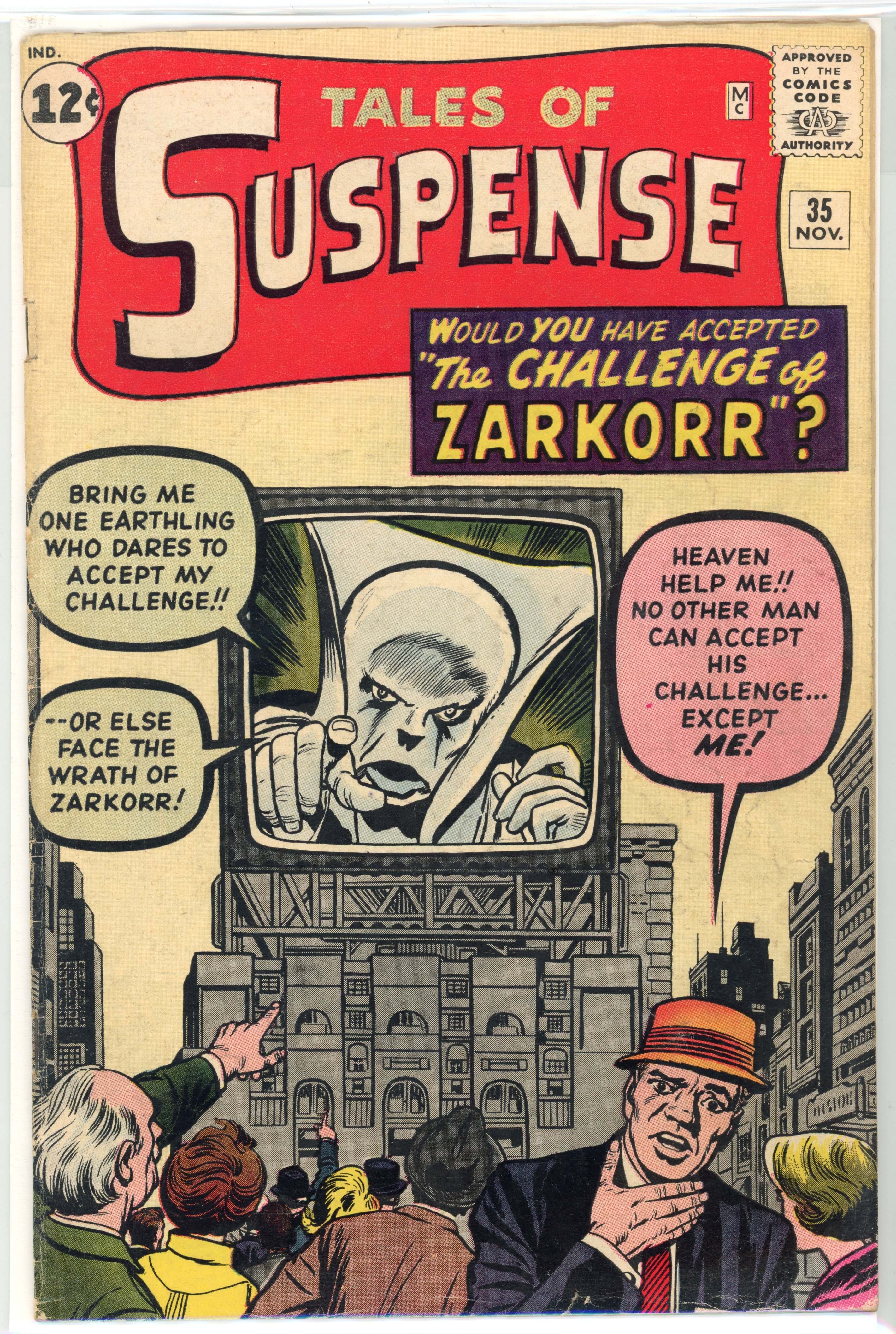 Tales Of Suspense #35 (Marvel Comics, 1962) Watcher prototype story