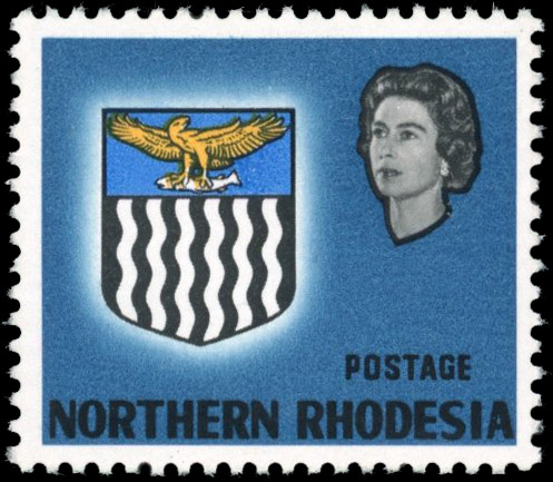 Northern Rhodesia SG 88a 1963 20s value omitted mint