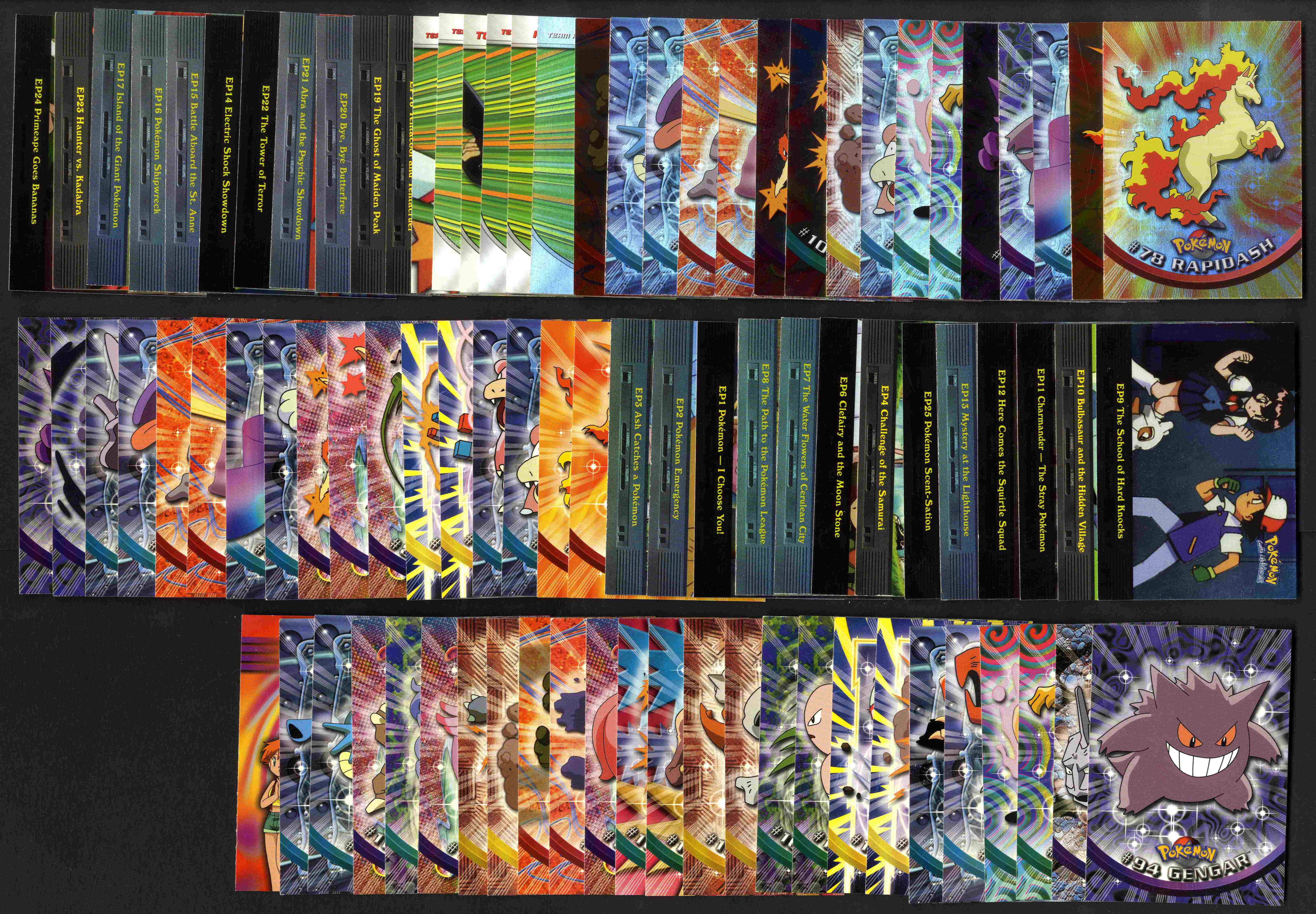 TOPPS Series 2 Partial Complete set - includes 37 holo cards