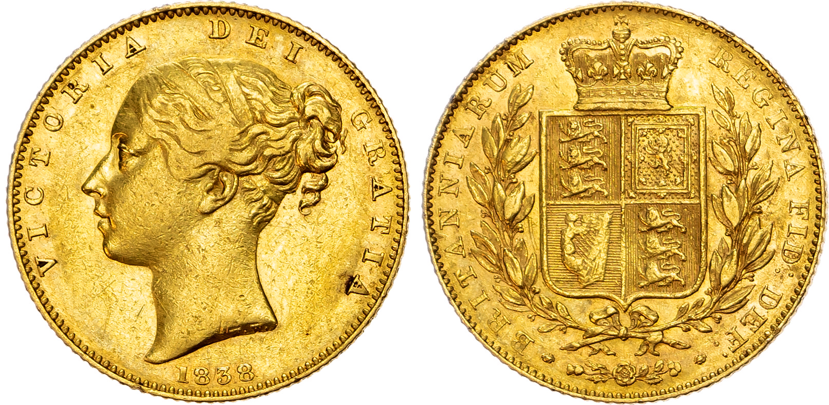 Victoria (1837-1901) Sovereign, 1838.