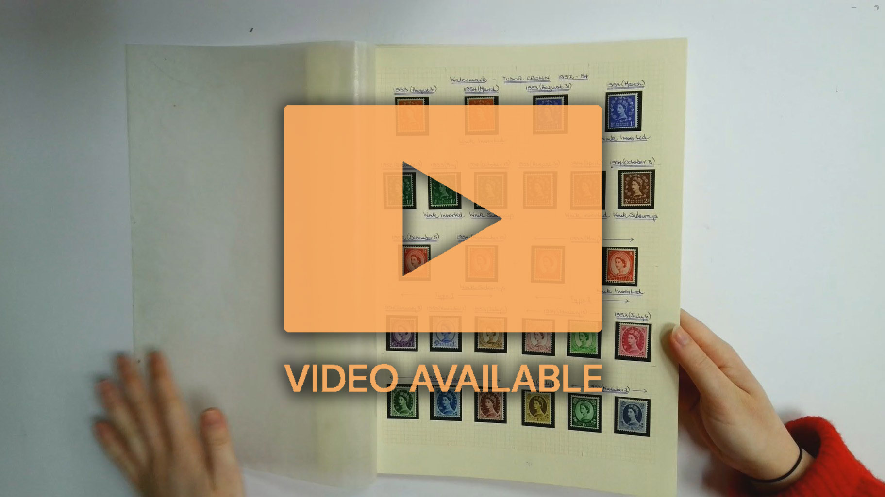 GB: 1952-54 Wilding specialised Tudor Crown unmounted mint collection to 1s6d neatly arranged on SG Philatelic album leaves