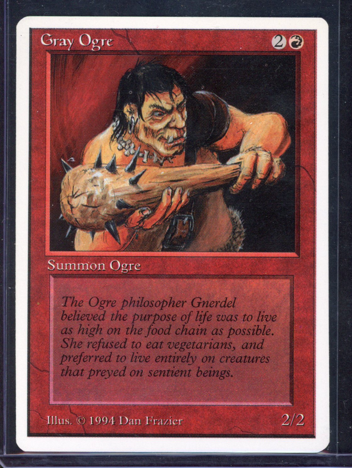 Magic The Gathering - Summer Magic Gray Ogre - Near Mint