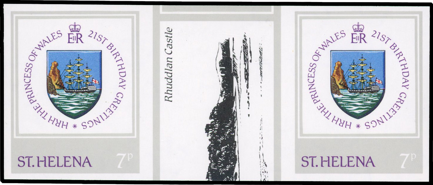 St Helena SG 397 var mint