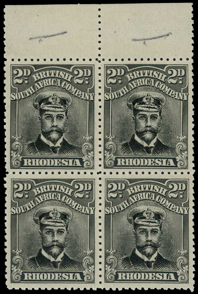 1917-20 2d Head Die IIIA, perf 14. Top...