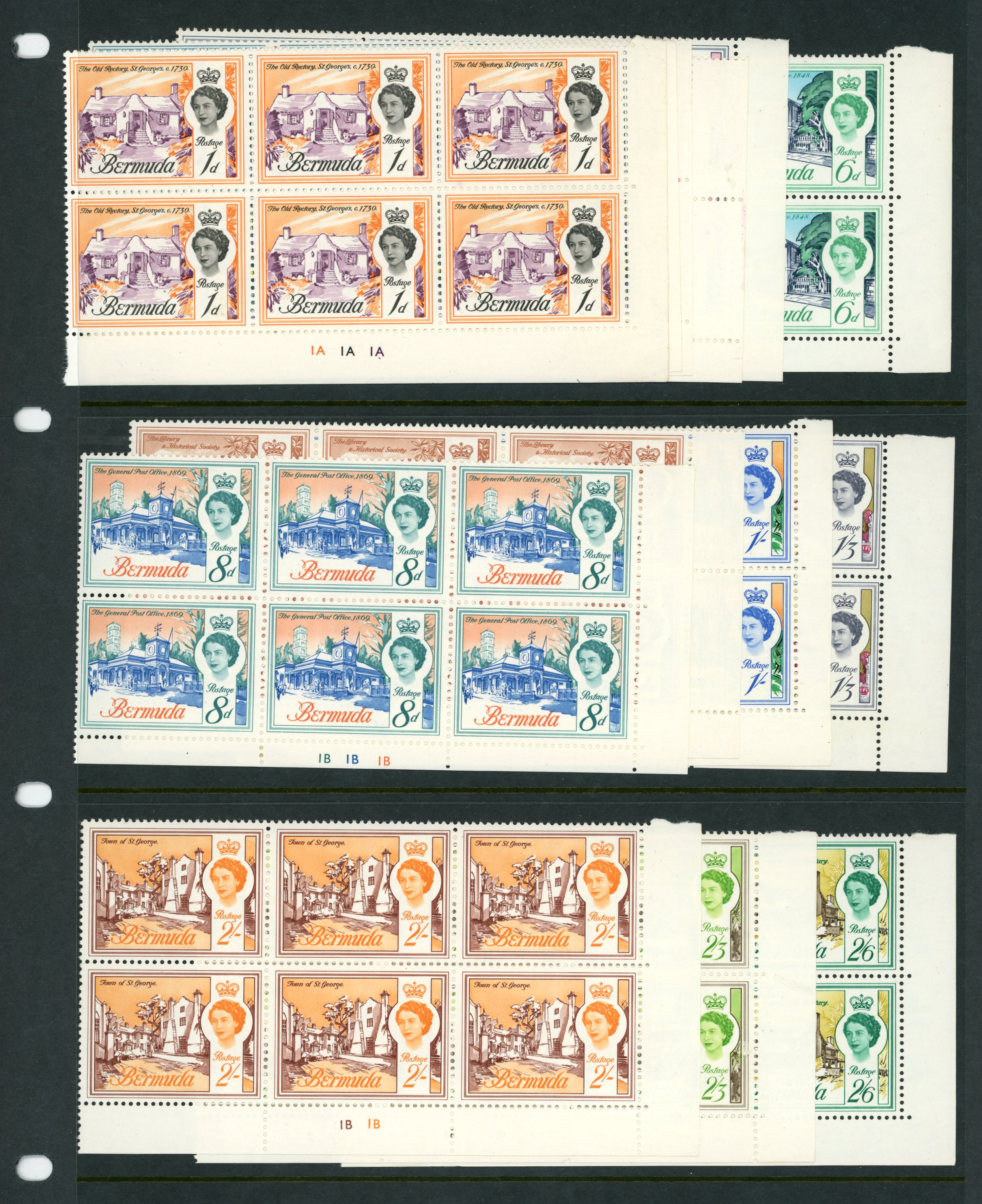 1962-68 QEII definitive series set to £1...