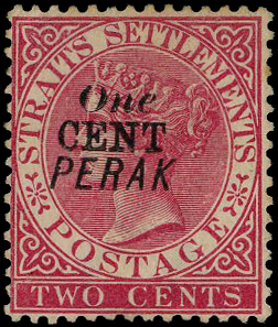 Malaya Perak SG 38 unused
