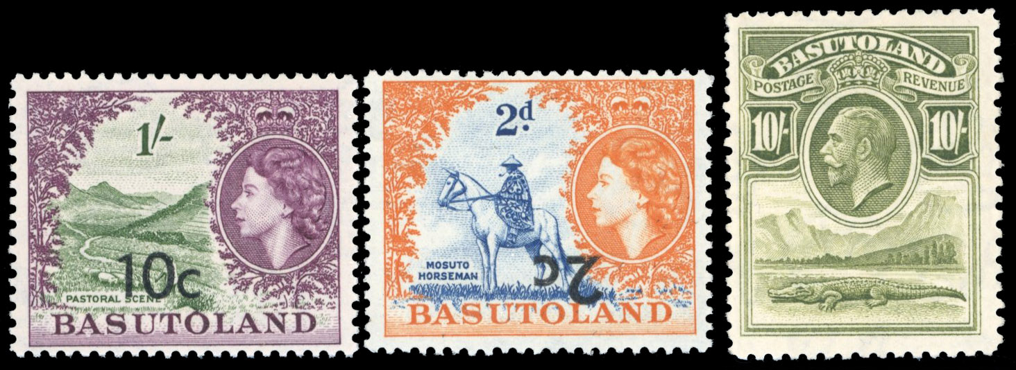 Basutoland 1933-66 collection mint