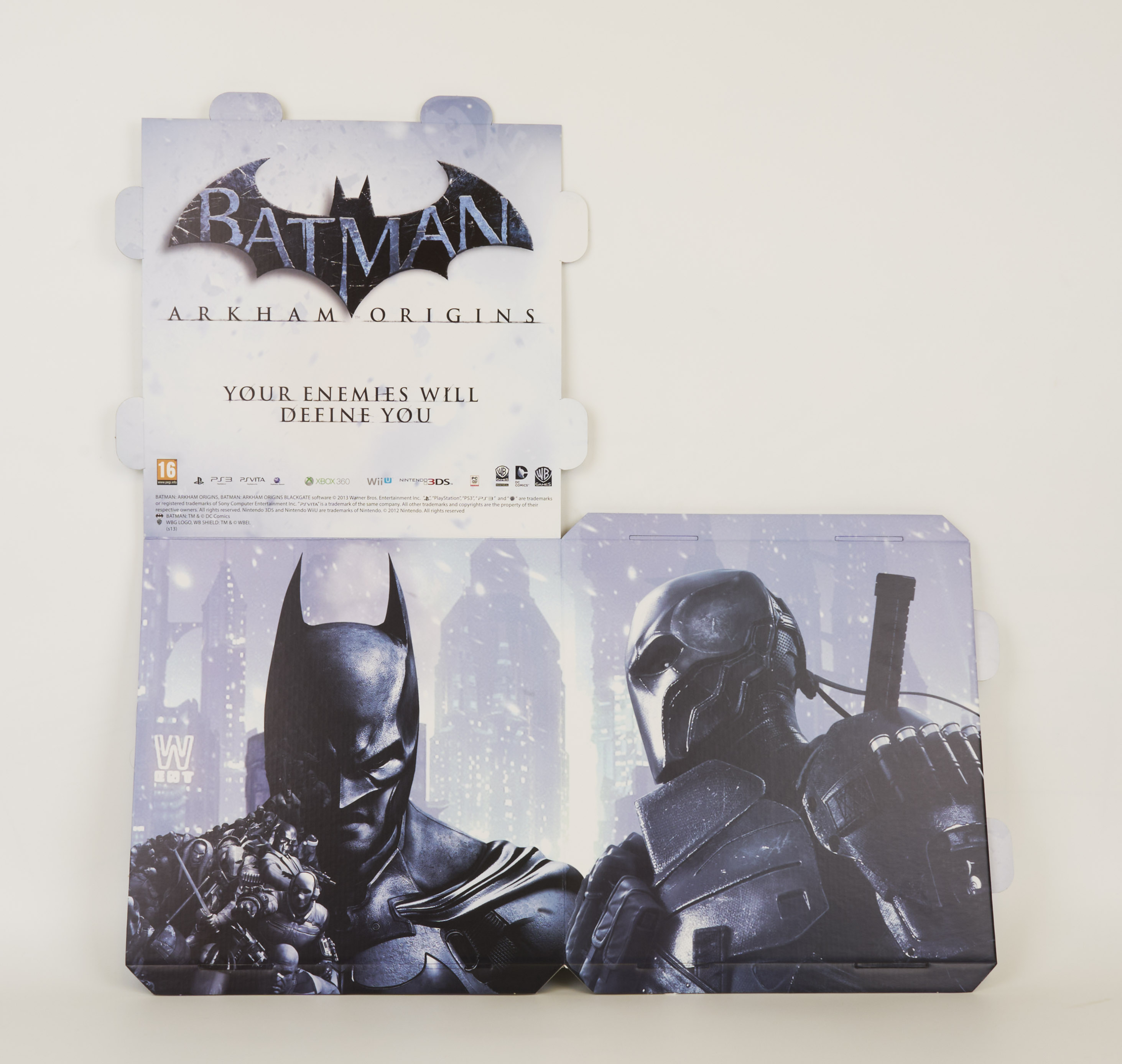 Batman Arkham Origins Launch Cube - Complete in Box