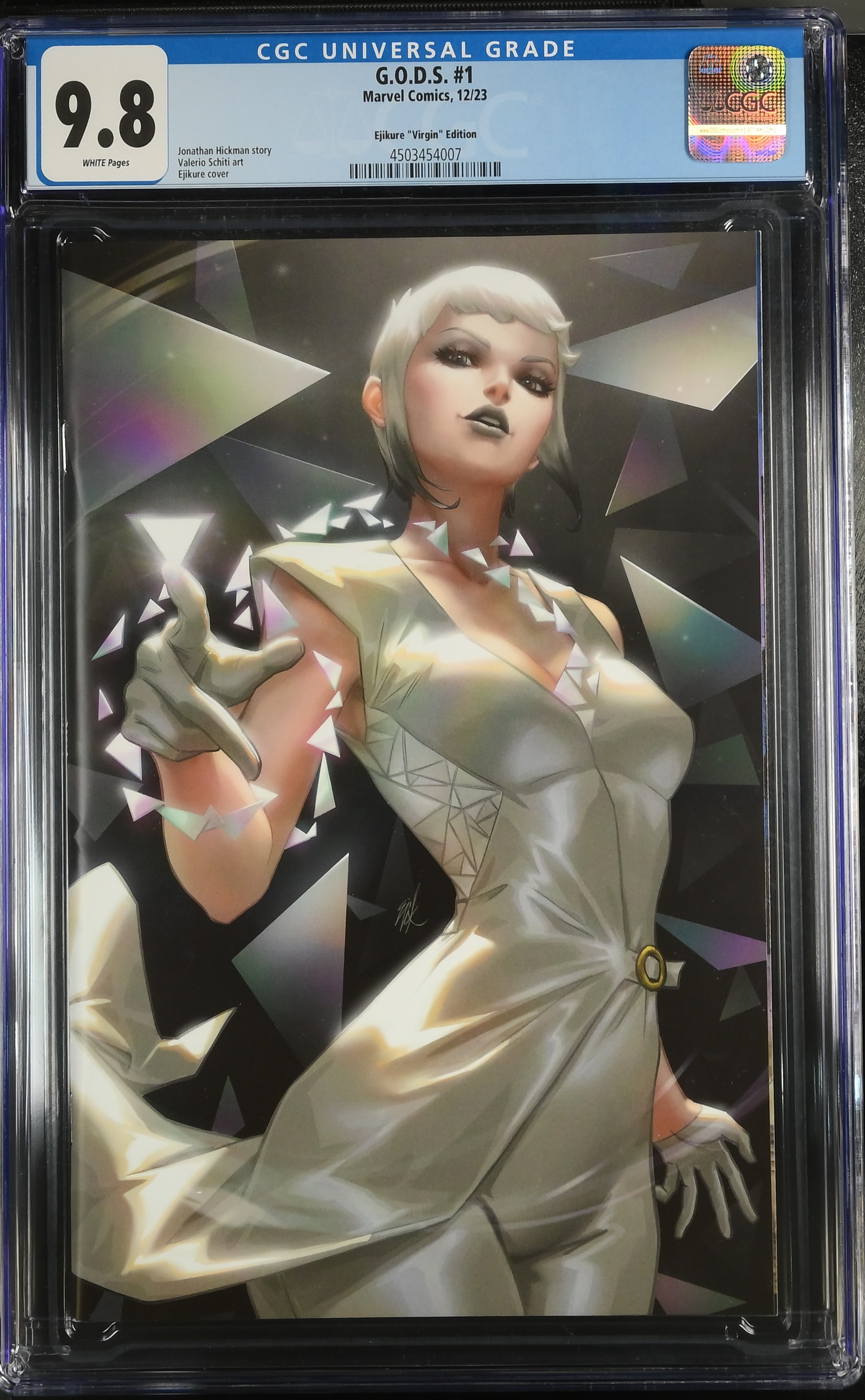 G.O.D.S. #1 (Marvel Comics 2023) CGC 9.8 Ejikure Virgin Variant