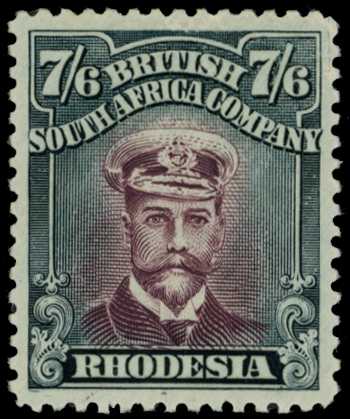 1922-4 7/6d Head Die IIIB, perf 14, white...