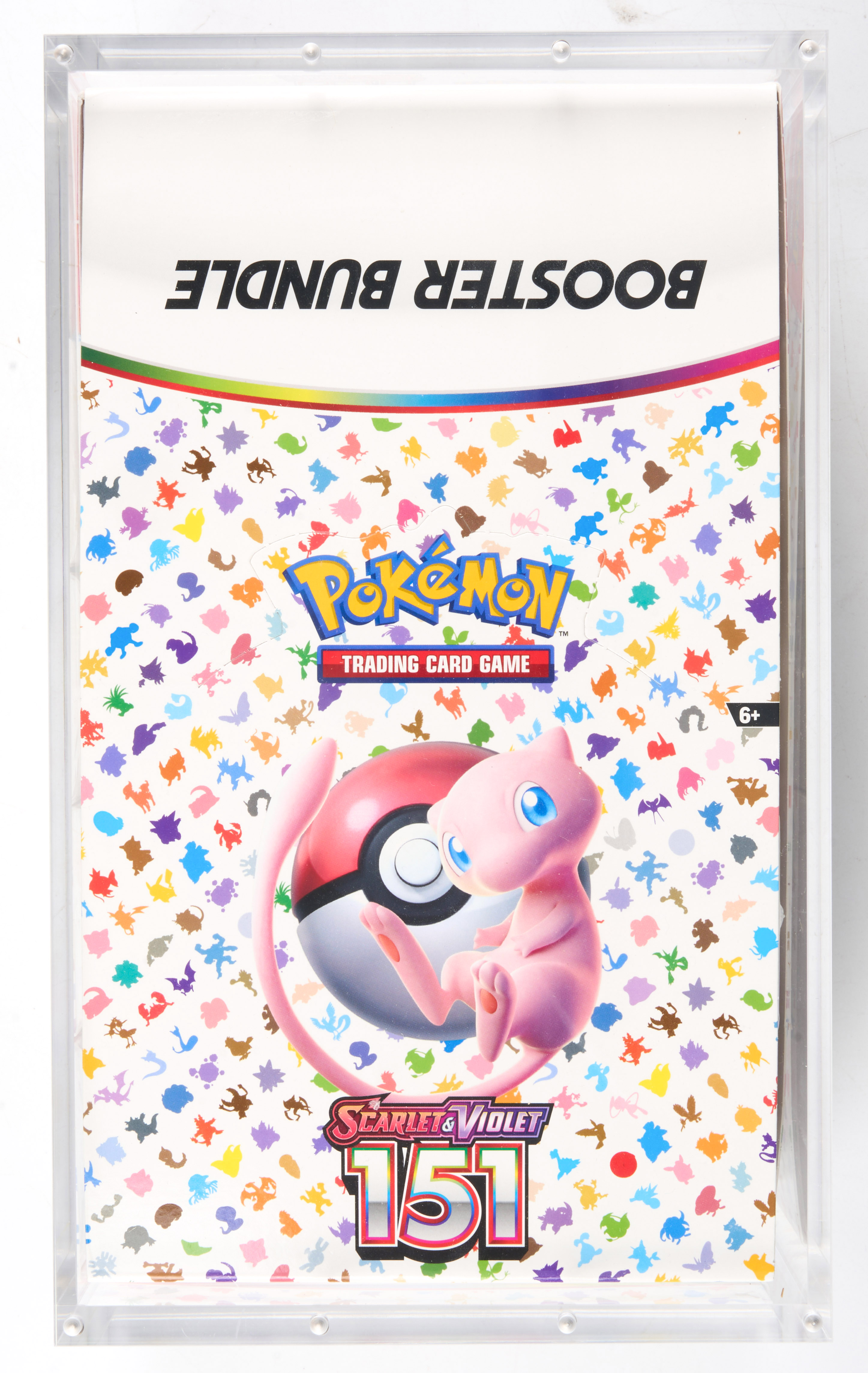 Pokémon 151 Booster Bundle Display - Unsealed with Acrylic Case