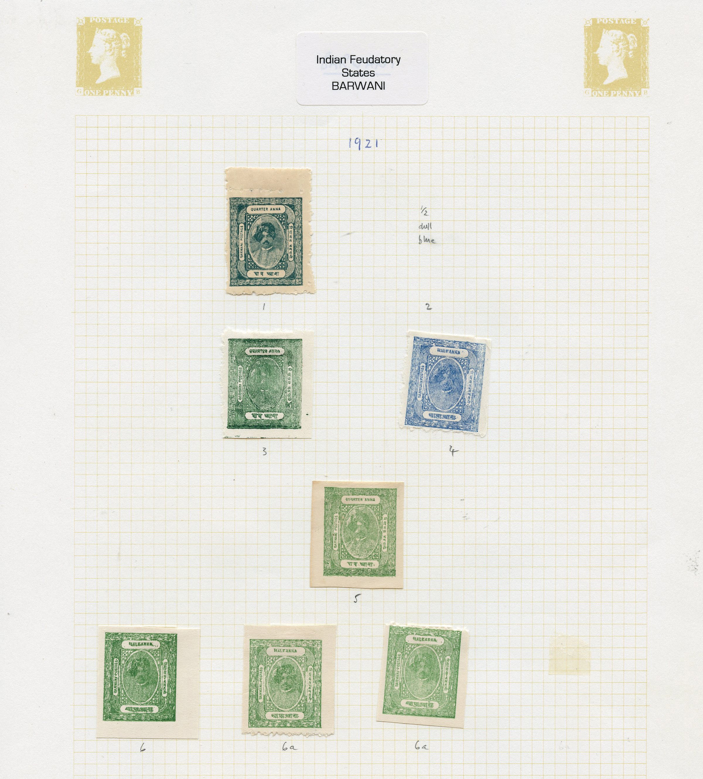 1921-38 collection (65) on leaves, a nice...