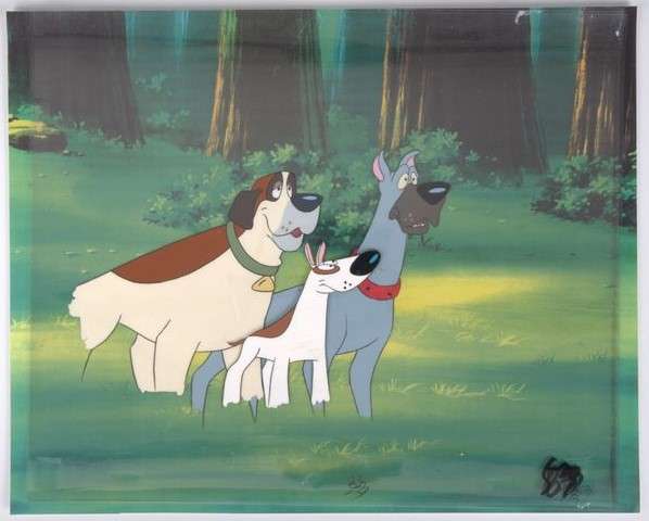 Beethoven The Animated Series Original Hand Painted Production Cel (Universal Cartoon Studios, 1994)