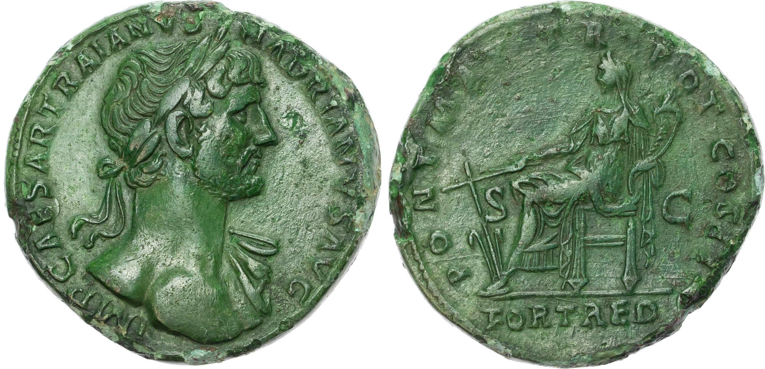 Group Lot of 14 Roman AE Sestertii.