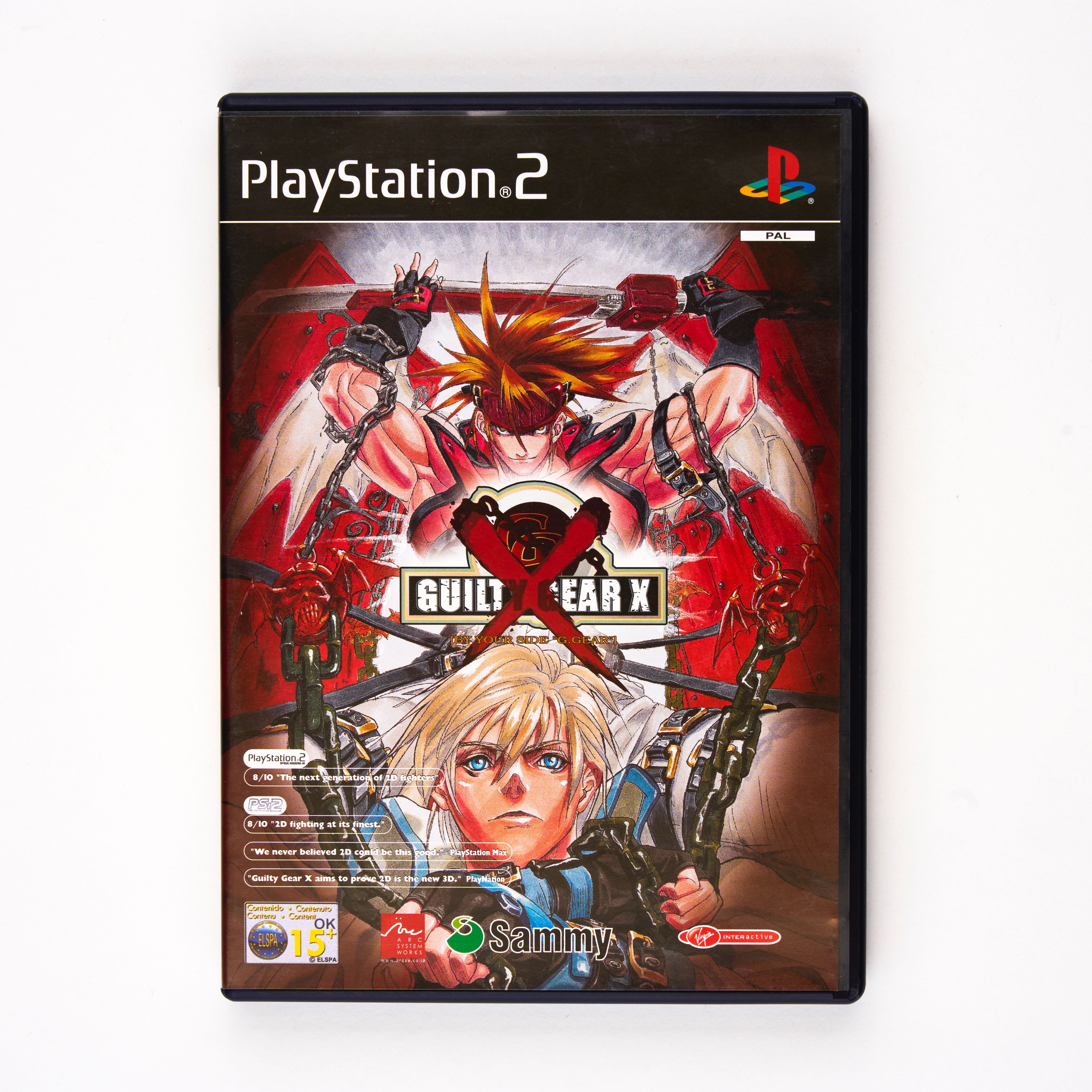 Sony  - Guilty Gear X PAL - Playstation 2 - Complete In Box