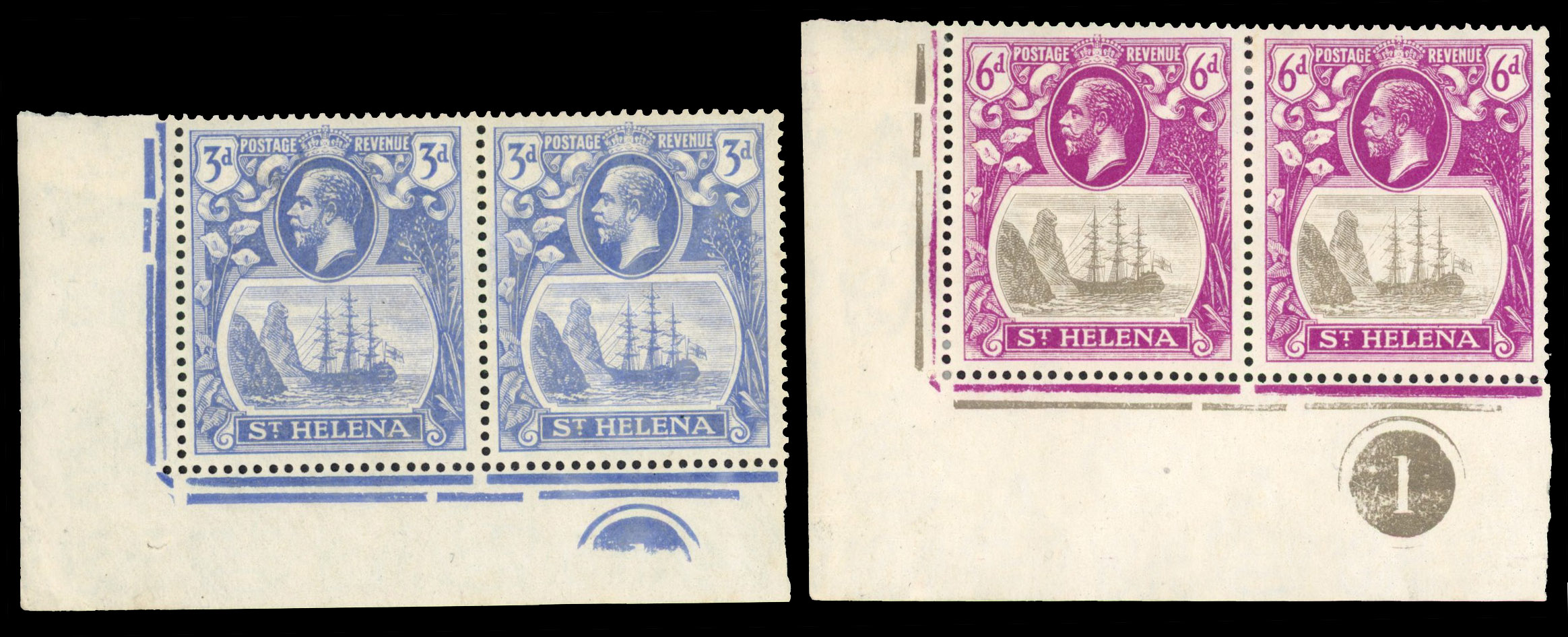 SG 101c & 104c Cleft rock var in plate block pairs 