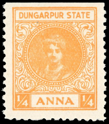I.F.S Dungarpur SG 9c unmounted mint