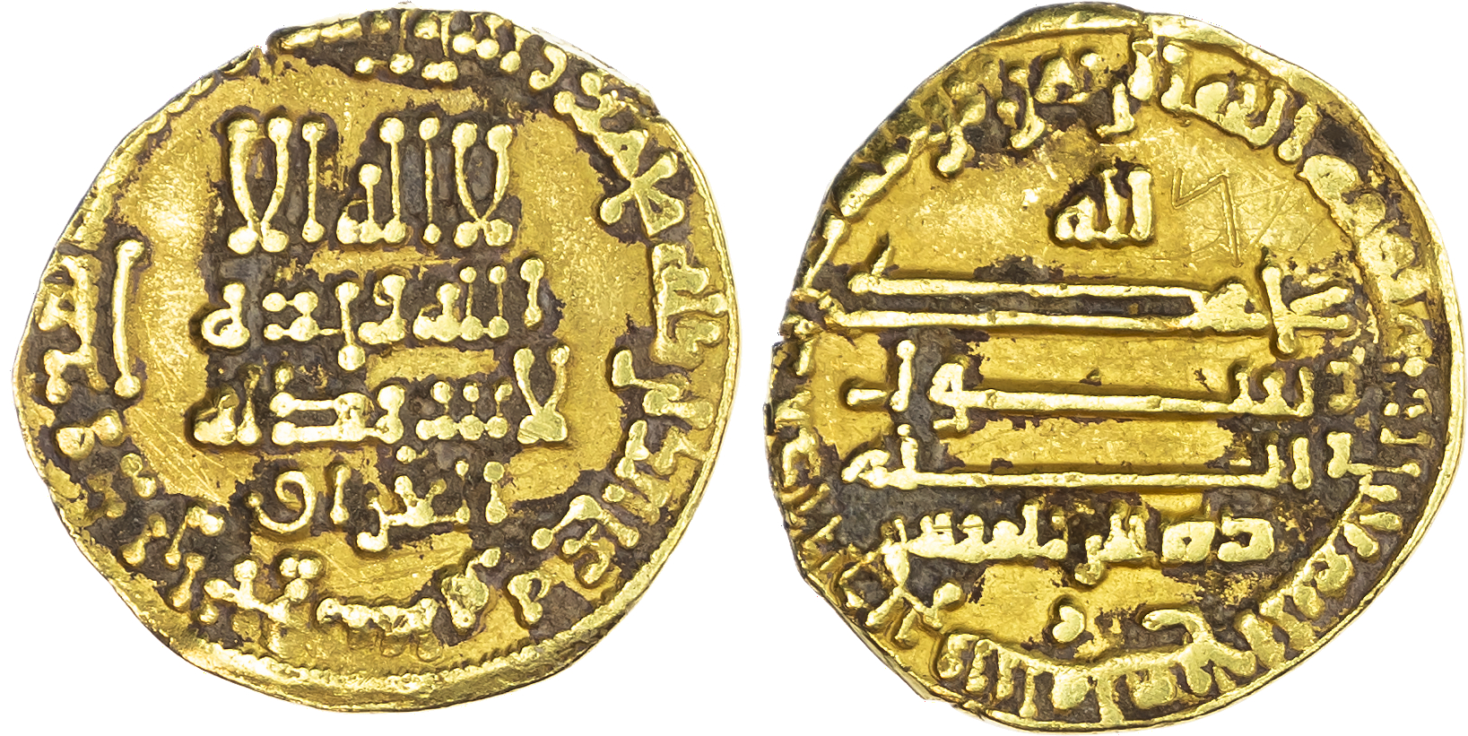 Abbasid, temp. Al‑Ma’mun (AH 194‑218 / 810-833 AD), gold Dinar, AH 199 / 814/5 AD