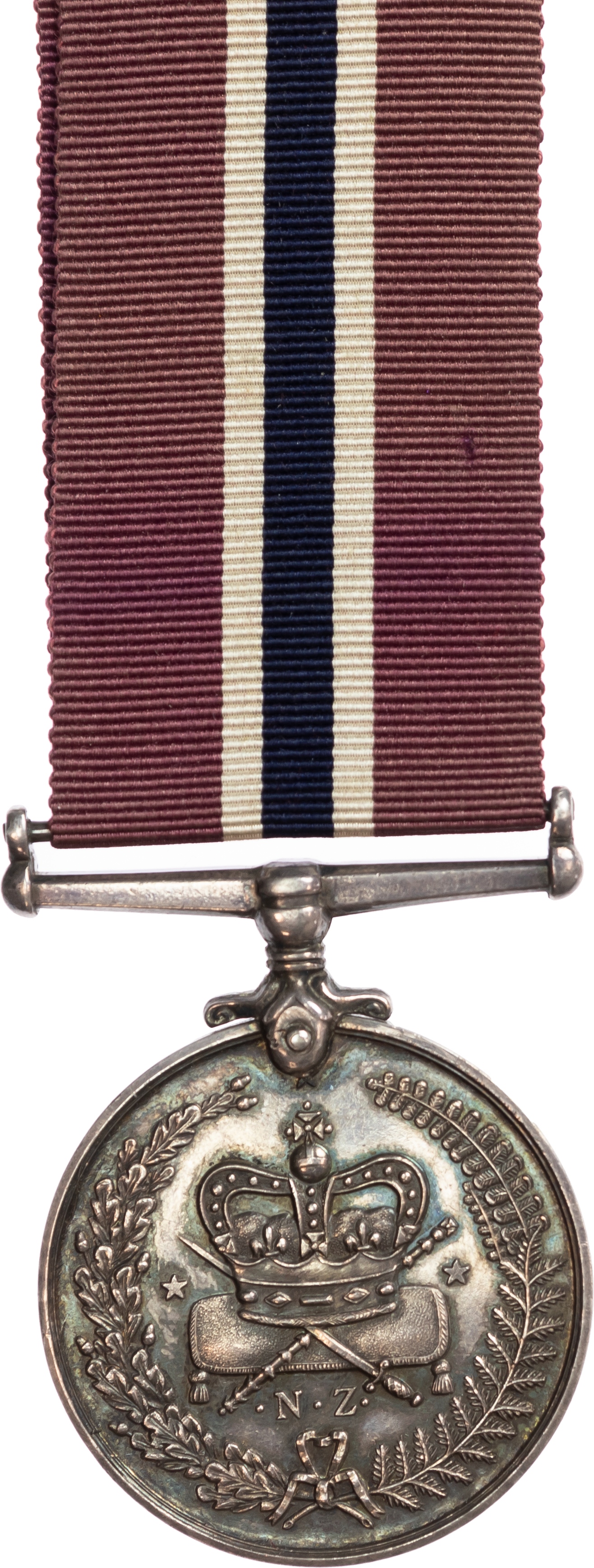 New Zealand Police Long Service & Good Conduct Medal awarded in 1953 to Constable R.A. Henderson