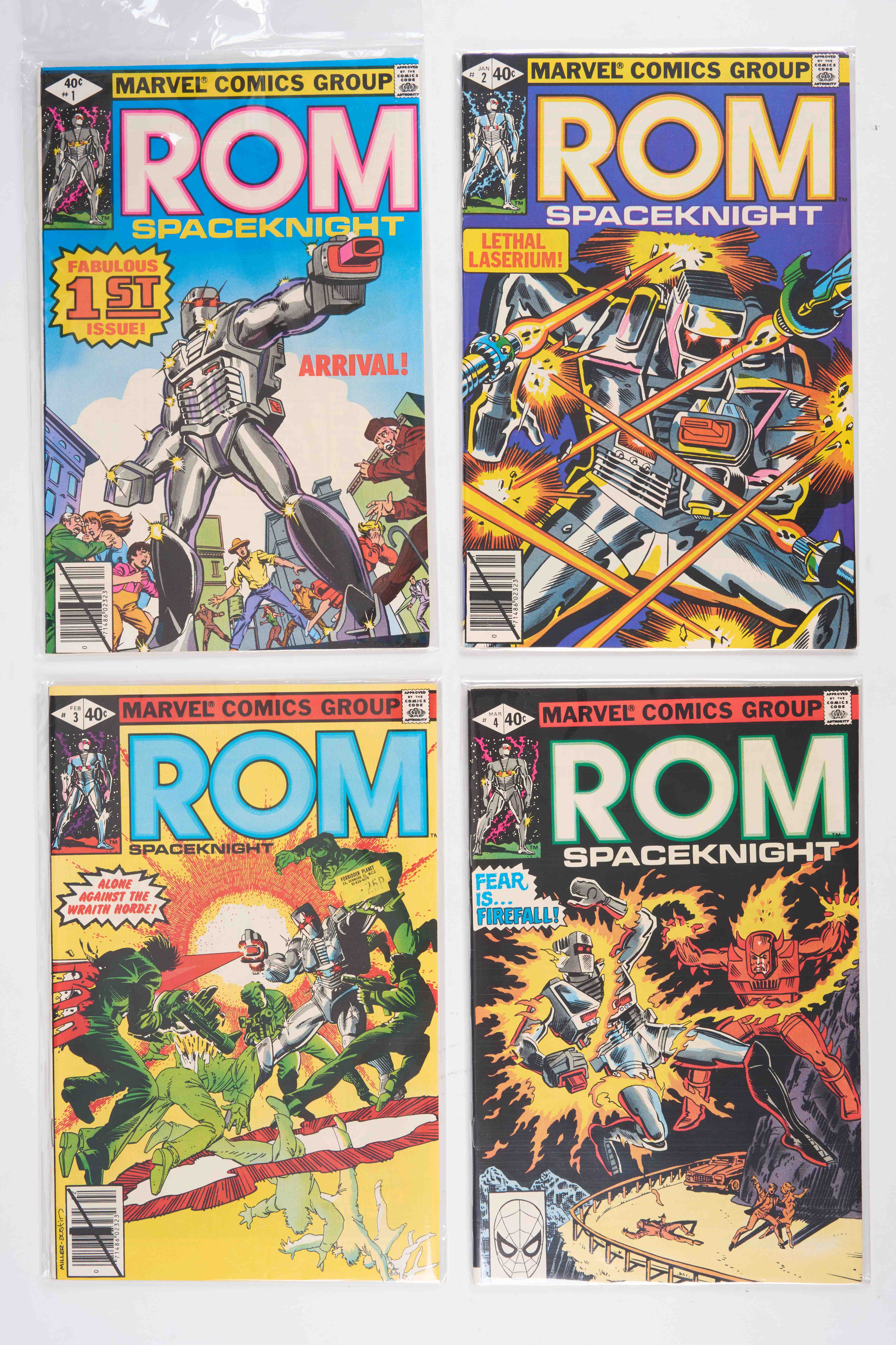 Rom #1 - #75 (Marvel Comics, 1970s-1980s) Mostly complete 