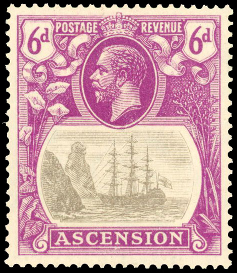 Ascension SG 16c mint