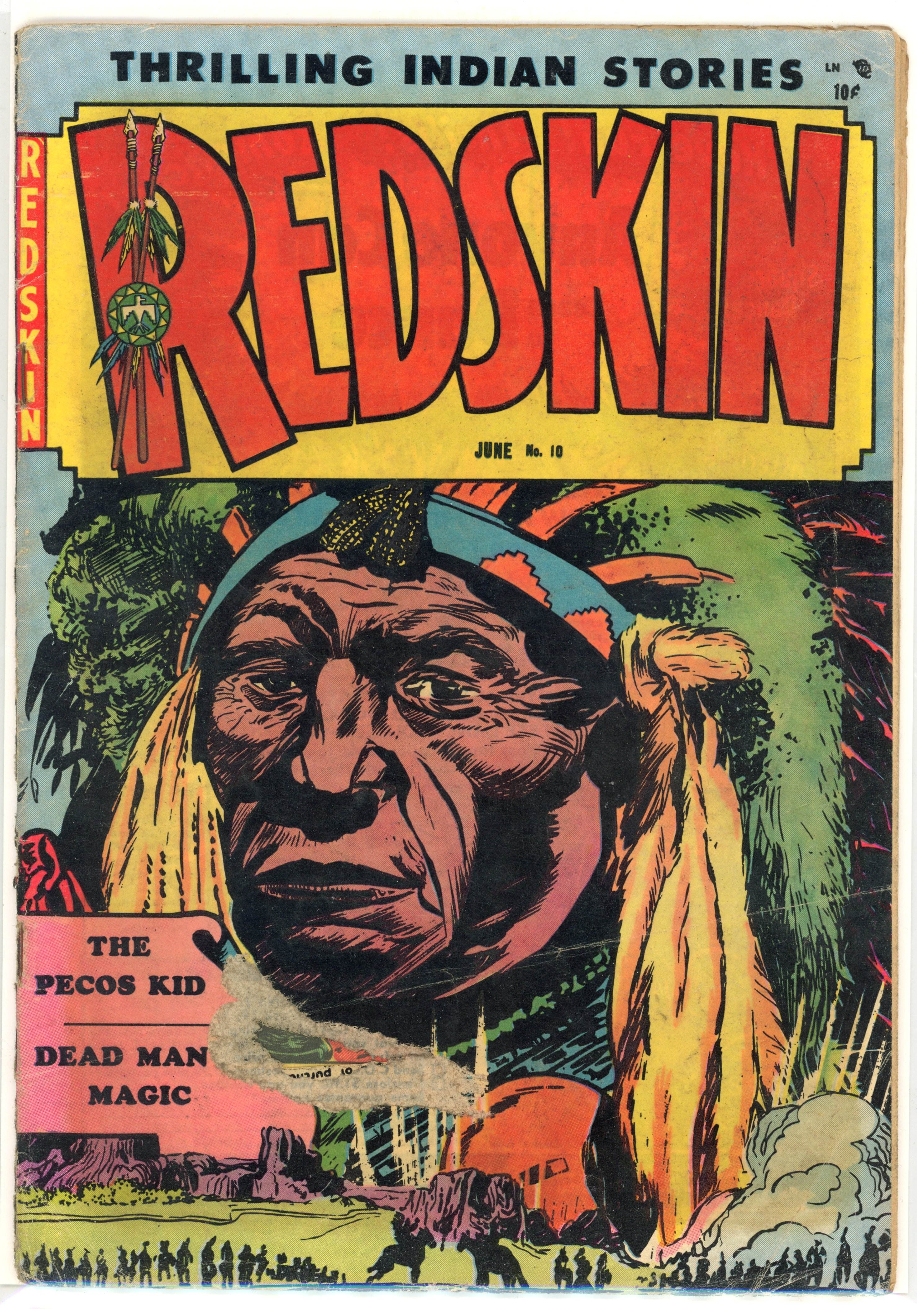 Redskin #10 (Youthful Magazines, 1952)