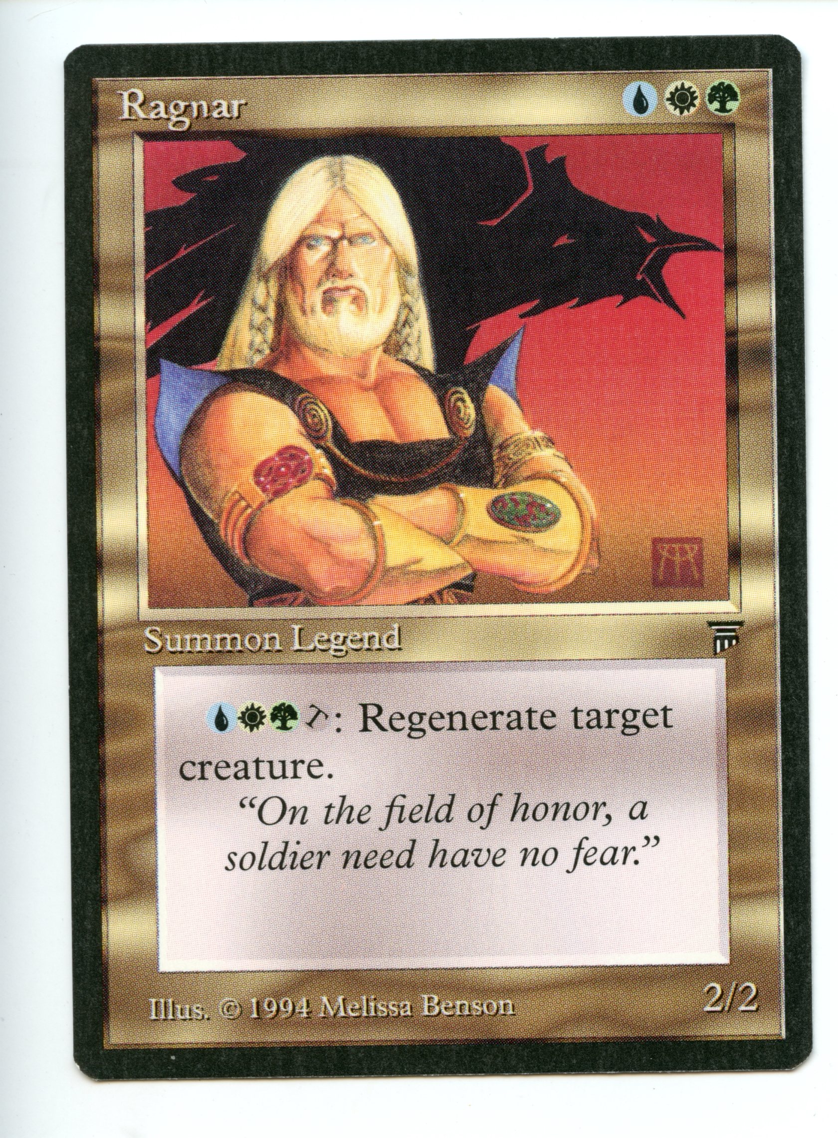 Magic The Gathering - Ragnar - Legends - Near Mint Condition