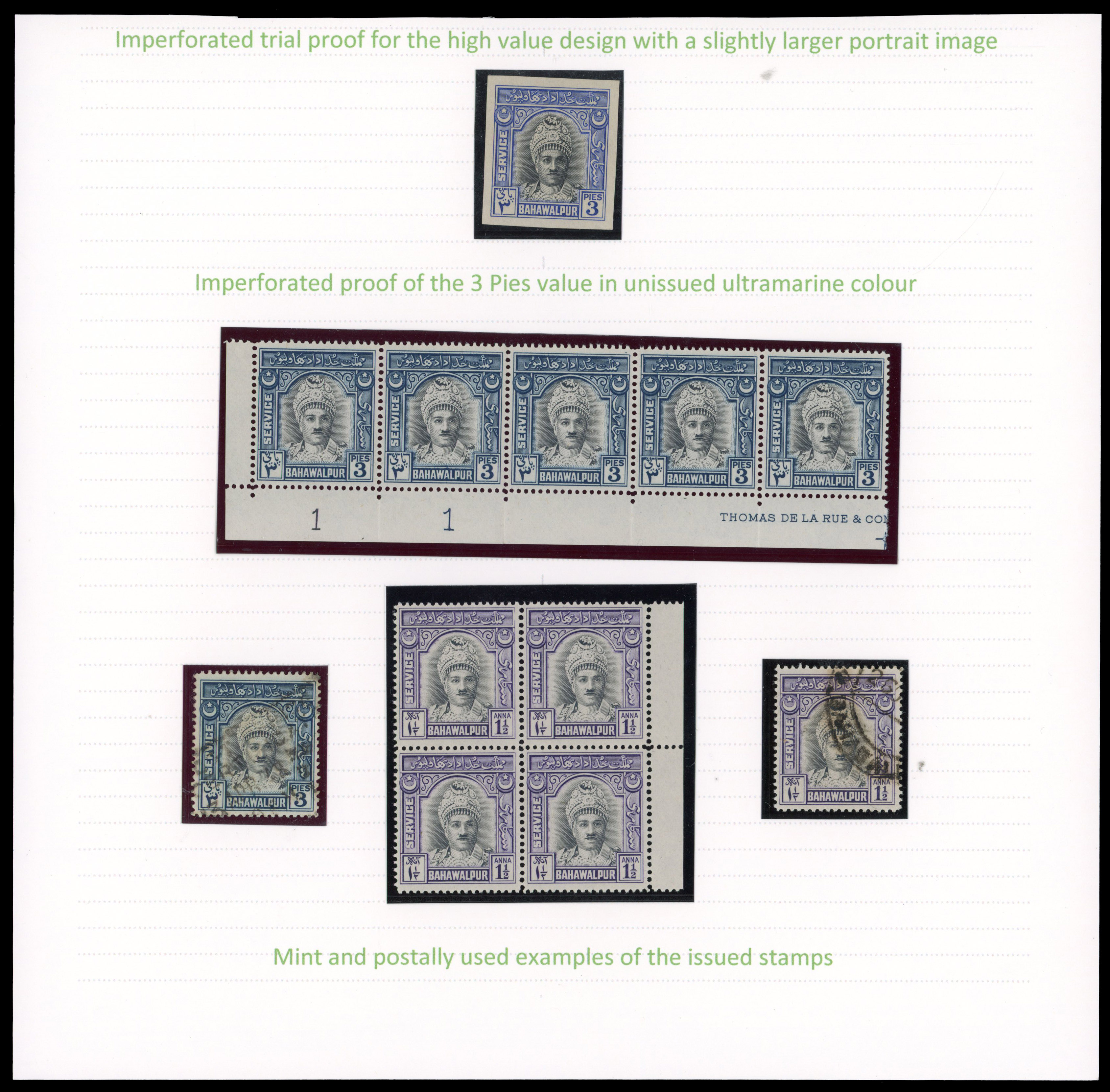 Bahawalpur SG O17 proof