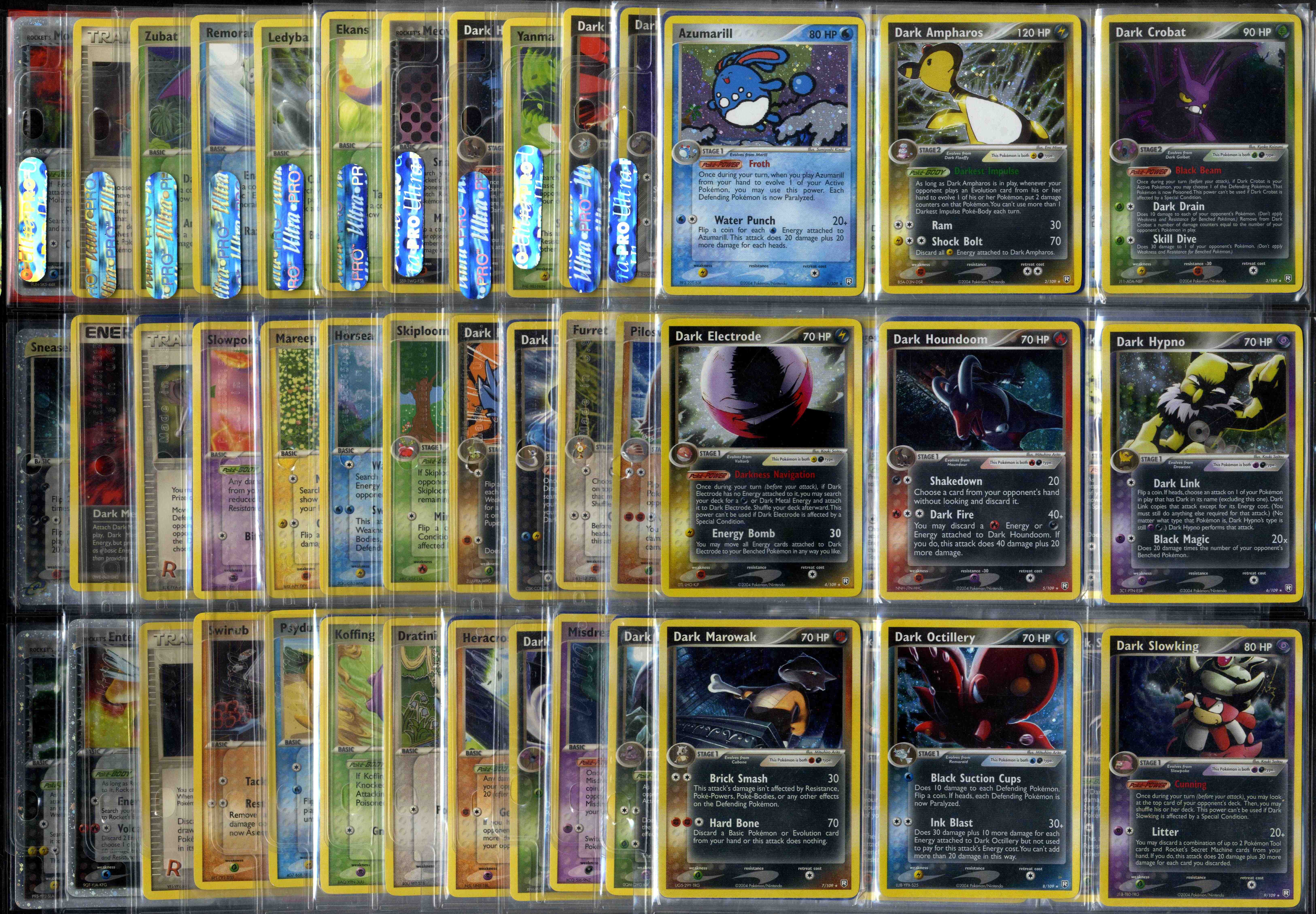 Complete EX Team Rocket Returns Collection - 111/109 - All Gold Stars & Secrets. + Reverse Holos
