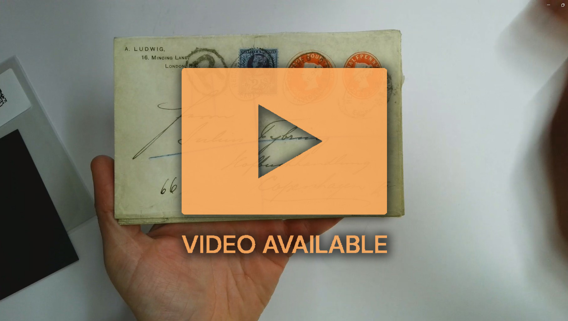 GB Postal Stationary: 1893-95 selection of used stamped to order double compound envelopes (8)