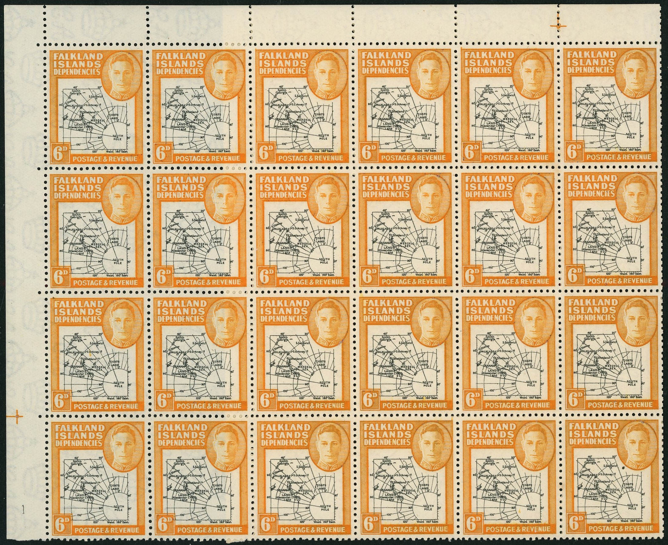 FID SG G6e, ea, eaa, eb block mint